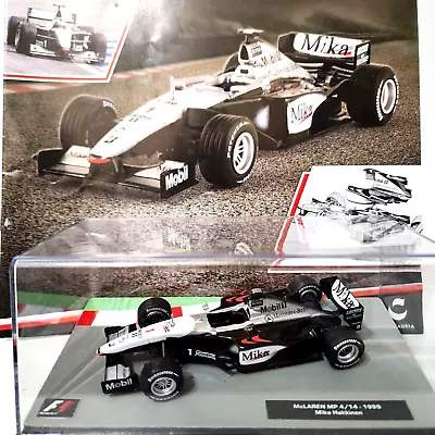 McLaren MP 4/14 – 1999 Mika Häkkinen #29 - 1:43 Scale Formula 1 Car Collection • $35