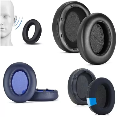 Replace Ear Pads Cushion Foam Earpads For Sony WH-XB910N Headphone Round Parts • £8.98