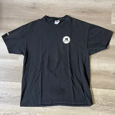 Vintage HP Hewlett Packard Computers LOGO Tee Shirt XL Black Micrografx • $19.99