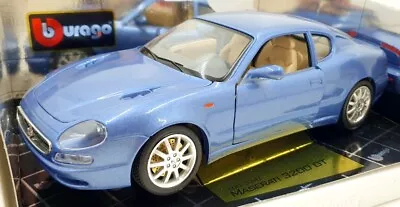 Burago 1/18 Scale Diecast 3341 - Maserati 3200 GT 1998 - Metallic Blue • $144.09