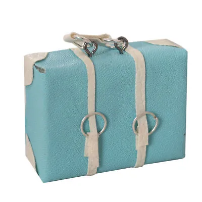 New 1:12 Miniature Leather Case Briefcase Handbag Mini Model Accessories • $11.99