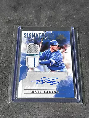 Matt Szczur 2017 Panini Diamond Kings Dual Relic Auto Autograph 120/299 • $2.49