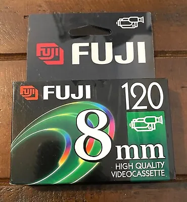Fuji Film 8mm High Quality Blank Video Tape 120 Min Video Cassette New • $9