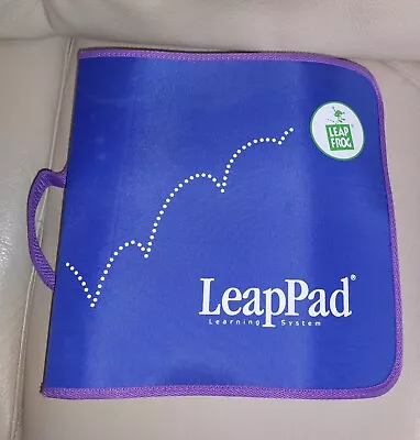 LeapFrog LeapPad Learning System With Books Cartridges And Carry Bag [Box F] • £40