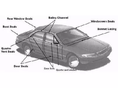 Seal Quarter Glass Rear R & S Series Right Hand • $164.95