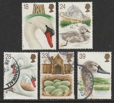 GB 1993 Abbotsbury Swannery SG 1639-1643 Used (Combined Postage) • $1.50