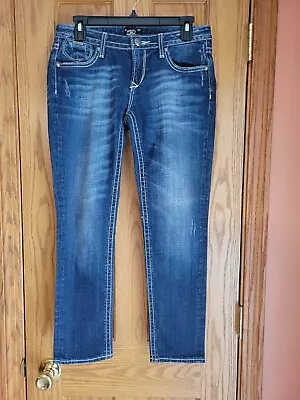 BeRock For Express Womens Capri Jeans Size 6 • £10.60