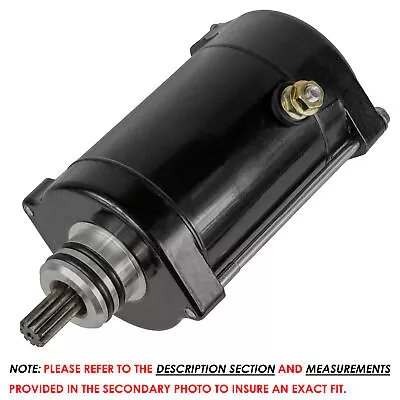 Caltric Starter For Sea Doo 3D 947 DI  / XP DI  / Sportster LE DI / 278001937 • $37