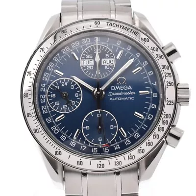 OMEGA Speedmaster 3523.80 Triplecalendar BlueDial Automatic Men's Watch Q#129775 • $2029.30