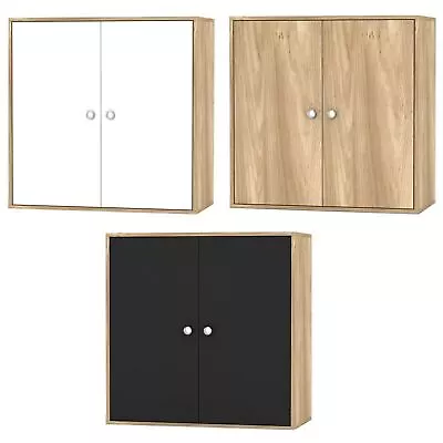 2 Tier Wooden Storage Cabinet Furniture Cupboard Bedroom Hallway Shelf Unit NEW • £29.99