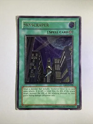 Skyscraper CRV-EN048 UNL Edition Ultimate Rare  YuGiOh Card • £45