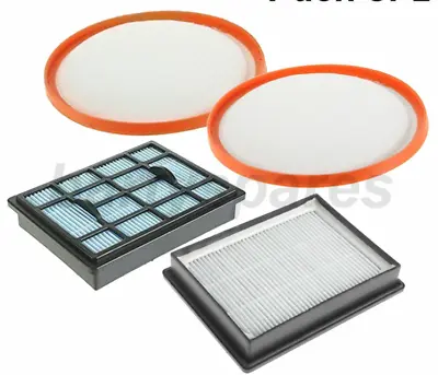 2 X Hepa Filter Kit For Vax Power 6 C89-P6-B Vacuum Cleaner Hoover Pre & Post • £17.81