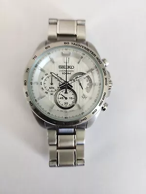 Seiko White Men's Watch - SSB297P1 • $125