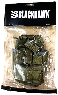 BLACKHAWK Stacked Magazine OD Molle Pouch SR25 SP1 M4/FAL 20 Rd 37CL119OD R6920 • $19.99