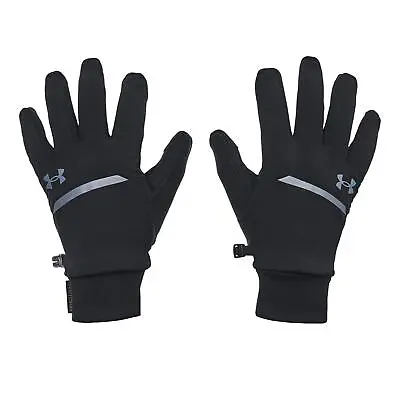 Under Armour Mens Storm Fleece Run Gloves (Black) • £29.99