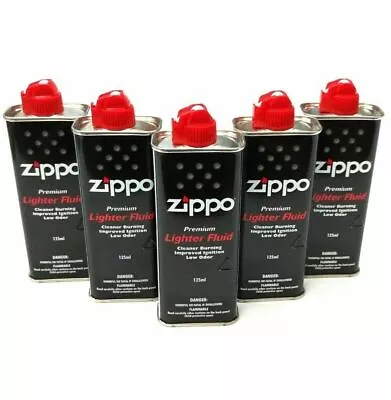 View Details Original Zippo Lighter Fuel Fluid Petrol UK SELLER Brand New 3 FOR £14.49 ONLY • 19.99£