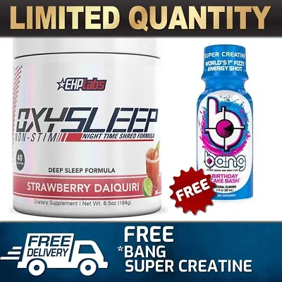 $61.90 • Buy Ehp Labs Oxy Sleep Fat Burning Oxysleep Formula 40srv||oxy Shred Sleep Recovery#