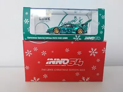 1/64 Inno64 F40 LBWK Christmas Edition Chase Car 2023 • £13.81