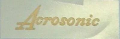 $13 • Buy Acrosonic Fallboard Decal