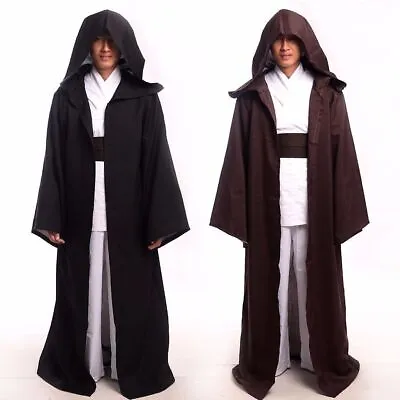 $29.99 • Buy Jedi Knight Darth Vader Adult Obi Wan Cloak Robe Star Wars