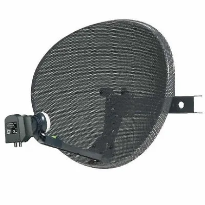 Zone 1 / 60 Cm Satellite Dish & Compatible SKY Q WIDEBAND LNB • £45.49