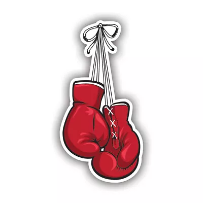 Boxing Gloves Sticker Decal - Weatherproof - Box Fight Fighter Mma • $29.99