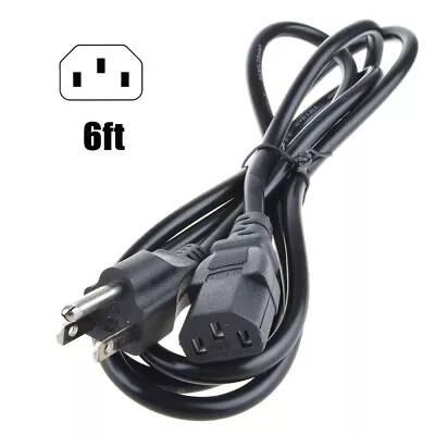 6ft AC Power Supply Cable Cord Outlet Plug For VIZIO TV M3D550SL VF551XVT Mains • $10.99