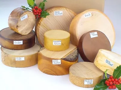 10 Wood Turning Bowl Blanks. Gift Box. Mixed Selection. Woodturning & Carving 40 • $59.74