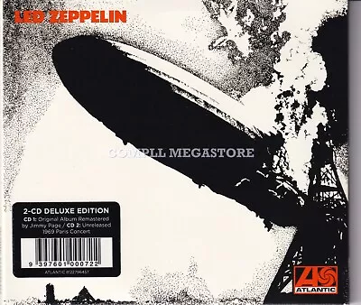 LED ZEPPELIN - LED ZEPPELIN / 2CD DELUXE EDITION W/ 1969 OLYMPIA PARIS CONCERT  • $36