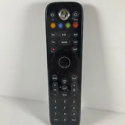 Microsoft Xbox 360 - Remote Control TV DVD Genuine Official Black • £14.99