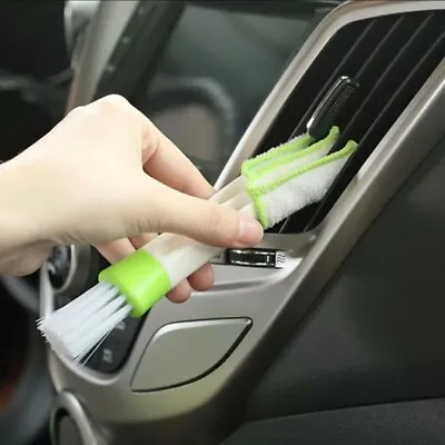 £2.40 • Buy 2 In 1 Car Air-Conditioner Outlet Cleaning Tool Multi-purpose Dust Brush Car...