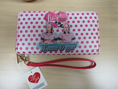 I Love Lucy Collectible Chocolate Factory Zipper Wallet - Brand New - Licensed • $21