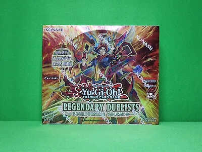 Yu-Gi-Oh Legendary Duelists: Soulburning Volcano Booster Box Sealed • $37.95
