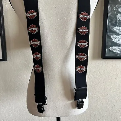 Vintage Harley Davidson Bar & Shield Suspender 42 Inch • $42