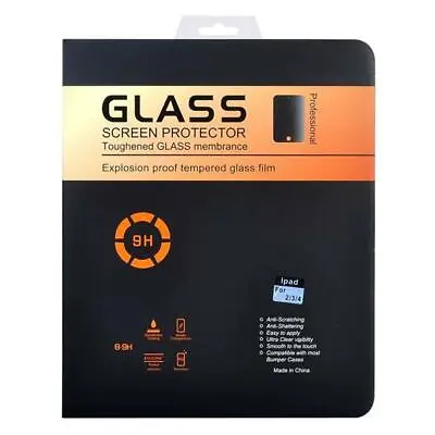 Tempered Glass Film Screen Protector Clear HD Protection For Apple IPad 2 3 4 UK • £2.99