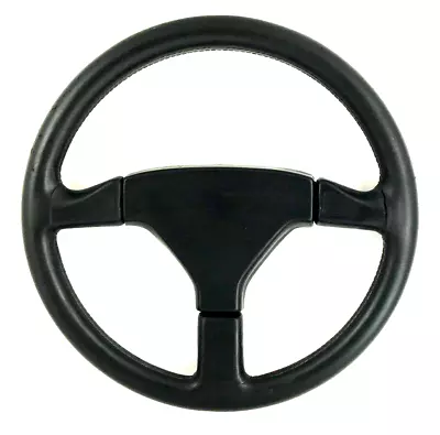 Genuine OEM VOLVO R Sport Momo Black Leather 360mm 3 Spoke Steering Wheel. 14A • $594.56