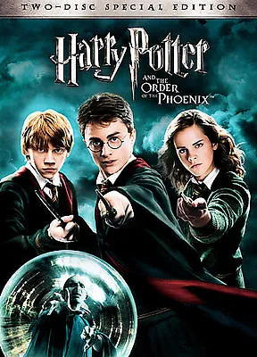 Harry Potter And The Order Of The Phoenix DVD 2-Disc Set *DISC ONLY*  *6989 • $2.66