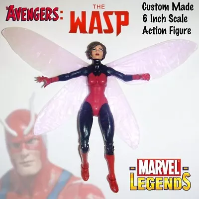 The WASP Custom MARVEL LEGENDS 6  Action Figure Avengers Ant Man Giant Man • $29.99