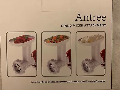 £8.99 • Buy Kitchen Aid Stand Mixer Attachment Meat Grinder &sausage Maker Includes Plates  