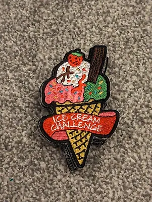 Ice Cream Challenge Badge / Patch Scouts Girl Guides Camp Blanket • £1