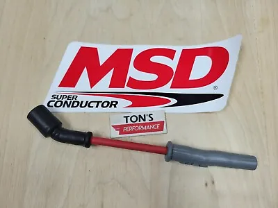 SINGLE MSD Spark Plug Wire 8.5mm Black Boots Chevy LS1 LS2 LS4 LS6 LS7 32819-1 • $17.99