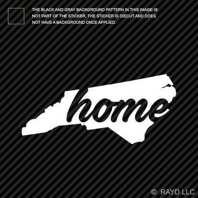 (2x) North Carolina Home Sticker State Shaped Die Cut Decal Vinyl NC Love • $4.99