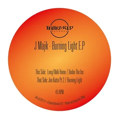 J Majik - Burning Light Ep Drum & Bass Jungle 90s Metalheadz Moving Shadow • $24.89