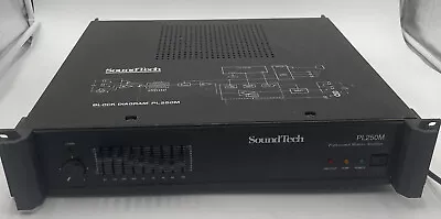 SoundTech PL250M Professional Audio Monitor Amplifier Power On Tested • $214.99