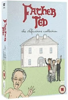 FATHER TED THE DEFINITIVE COLLECTION DVD COMPLETE SERIES 1 2 3 Brand New UK R2 • £24.99