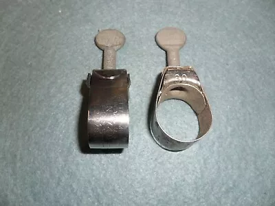 New 1 Pair Number 30 Wittek Thump Screw Hose Clamps Chicago USA Stainless • $15