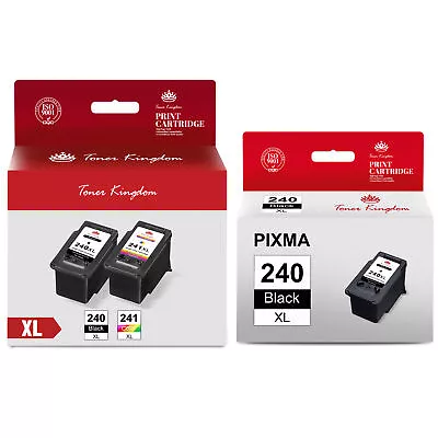 Replacement PG240XL CL241XL Ink For Canon PIXMA MX532 MX432 MG3220 MG3600 Lot • $13.95