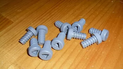 £2 • Buy Meccano Junior Ten Bolt 18mm Grey A051 Triangular Drive Head Plastic Used