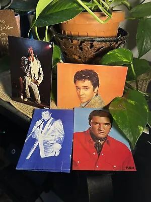 4 Vintage Picture Post Cards  Of Elvis Presley-from His Movies And Concerts • $15