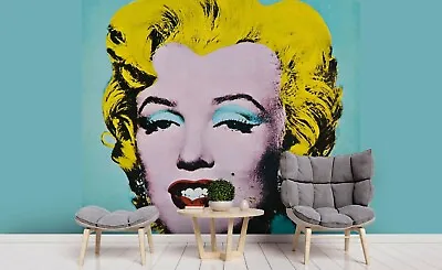 3D Marilyn Monroe Graffiti Wallpaper Wall Mural Removable Self-adhesive  333 • $80.95